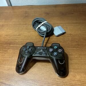Sony PlayStation 1 PS1 Controller Gamepad Smoke Transparent Clear SCPH-1080